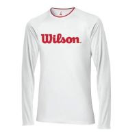 Bluza Wilson LSLEEVE  WHI 11, barbati, alb, L