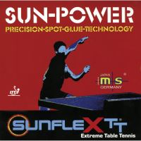 Fata paleta tenis masa, Sunflex Sun Power, 2.0mm, rosu