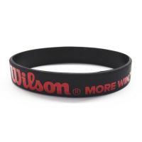 Bratara sport Wilson, unisex, negru/rosu    