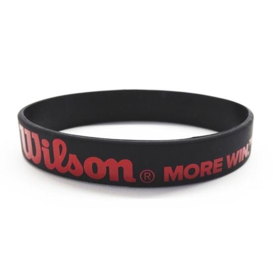 Bratara sport Wilson, unisex, negru/rosu    