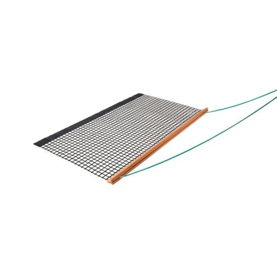 Plasa nivelat zgura Wooden Drag Net III cu lemn versiunea mai grea, 1 strat
