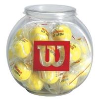 Wilson tenis bol cu 24 de brelocuri BOWL O`
