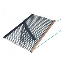 Plasa nivelat zgura Wooden Drag Net cu lemn,varianta 1, 2 straturi