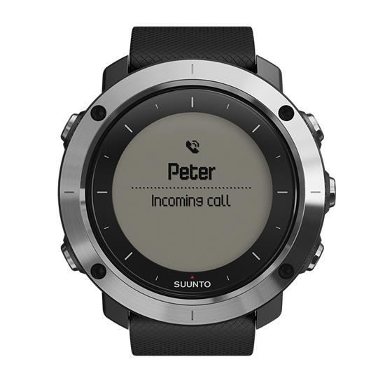 Ceas sport Suunto Traverse, negru/argintiu
