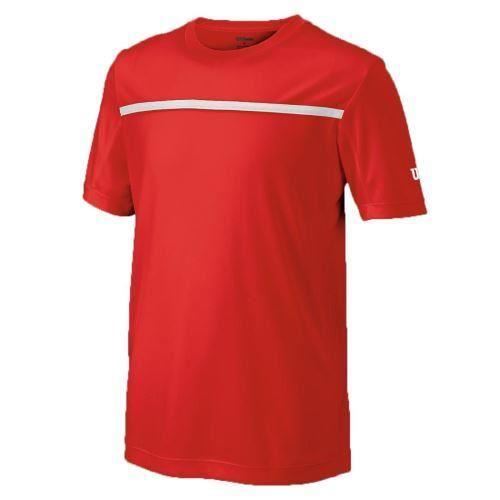 Tricou Wilson Team Crew, pentru juniori, rosu