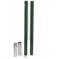Stalpi tenis pentru fileu Post Royal, diamentru 83 rotund, verde