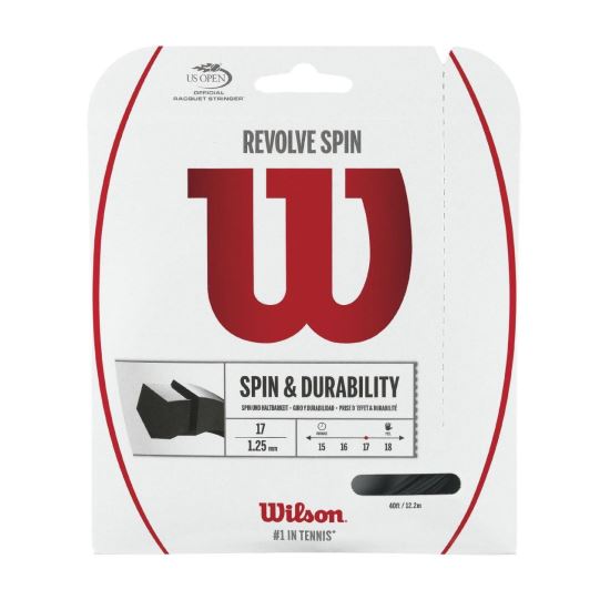 Racordaj Wilson Revolve Spin 17, negru