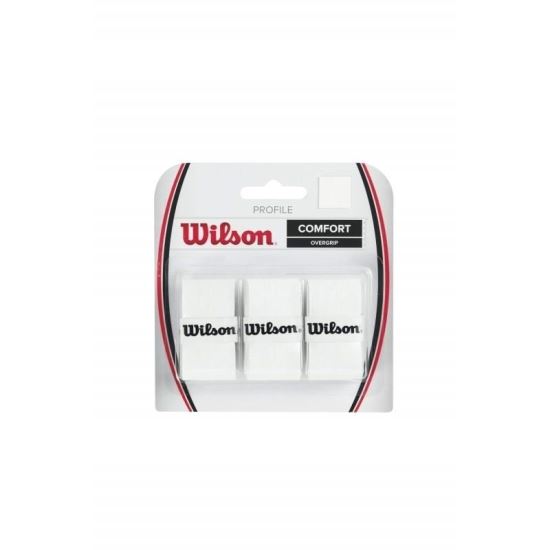 Set overgrip Wilson Profile, alb, 3 bucati
