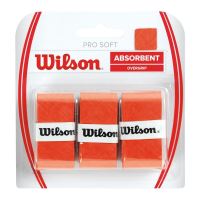 Set overgrip Wilson Pro Soft, portocaliu, 3/set