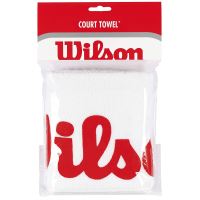 Prosop sport absorbant Wilson Court, alb
