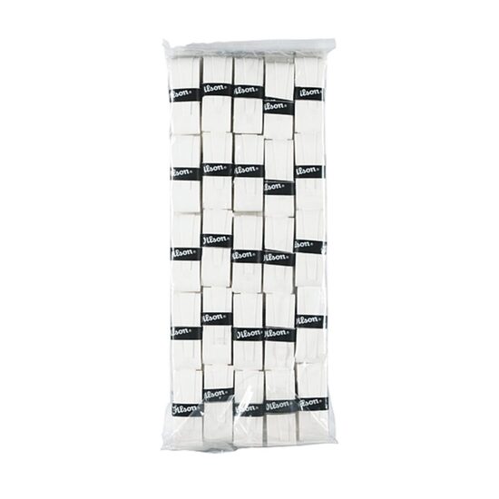 Set 50 bucati overgrip Wilson PRO Player albe