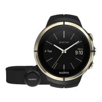Ceas Suunto Spartan Ultra Gold Special Edition HR, negru/auriu
