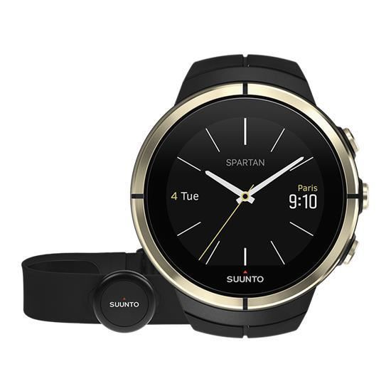 Ceas Suunto Spartan Ultra Gold Special Edition HR, negru/auriu