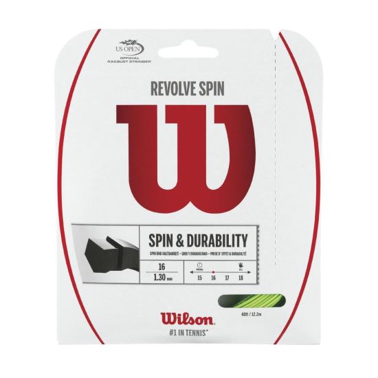 Racordaj Wilson Revolve Spin 1.30, Verde