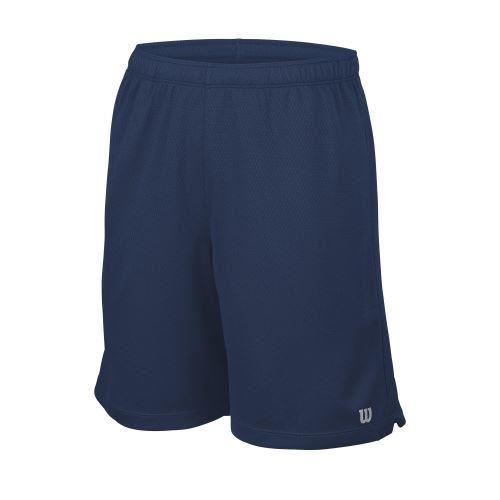 Pantaloni scurti Wilson Core Knit 7", juniori, albastru