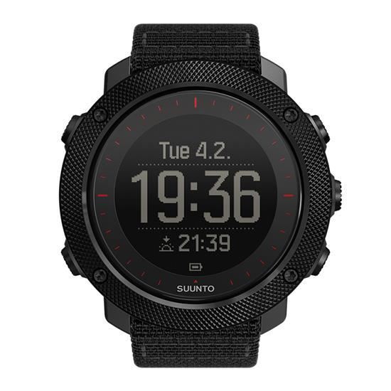 Ceas sport Suunto Traverse Alpha, negru/rosu