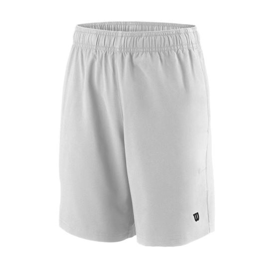 Pantaloni scurti Wilson Team 7, baieti, alb