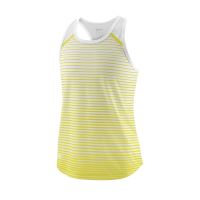 Maiou fete Wilson Team Crew Striped, alb/galben