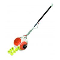 Colector mingi tenis Universal K-MAX, maner aluminiu, capacitate 60 mingi
