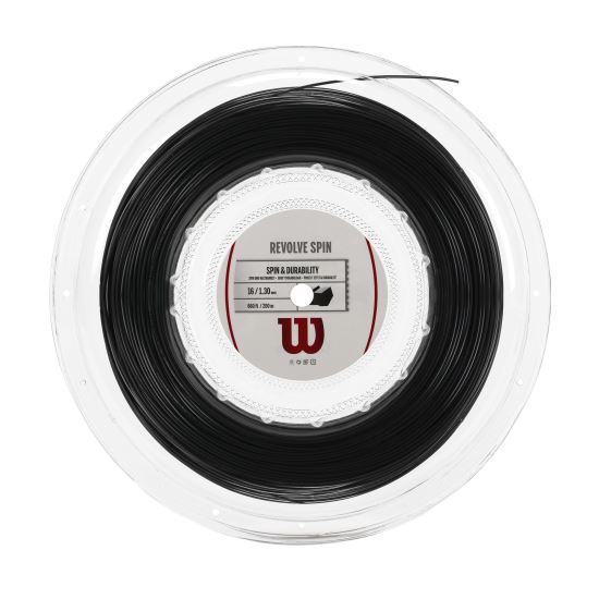 Rola racordaj Wilson Revolve Spin 16, negru