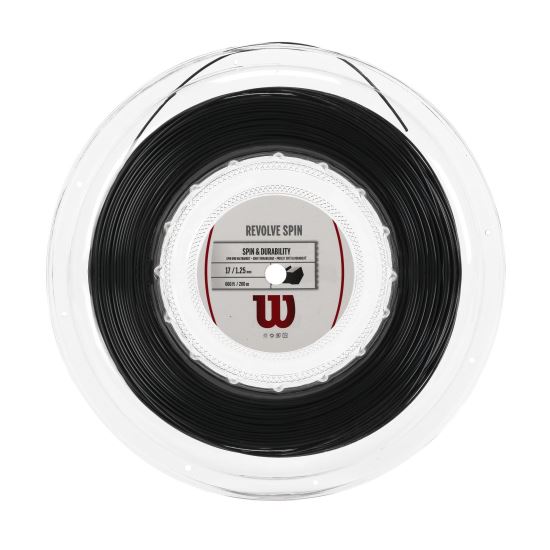 Rola racordaj Wilson Revolve Spin 17, negru