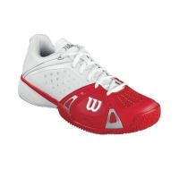 Pantofi sport Wilson Vertex, barbati, rosu/alb