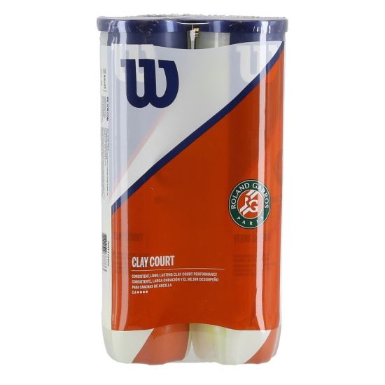 Set mingi tenis Wilson Roland Garros Clay, Official, zgura, 2 cutii/8 mingi