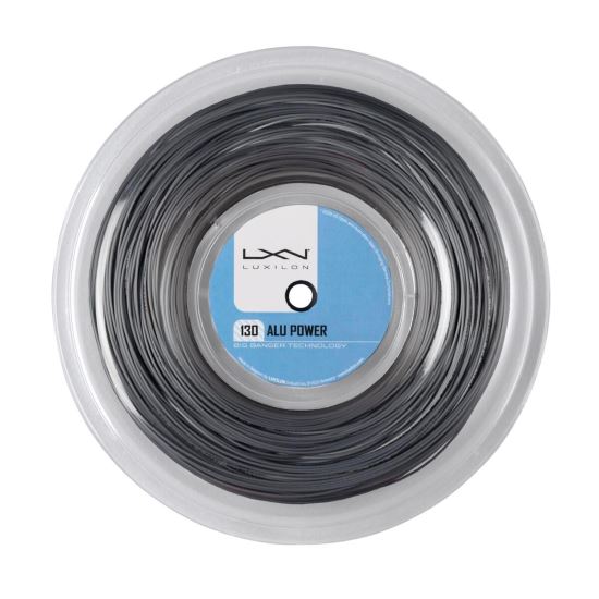 Rola racordaj Luxilon Alu Power, 130, 200M, gri