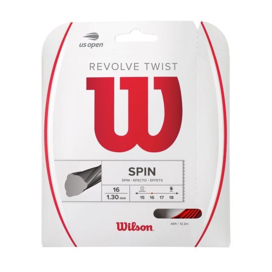 Racordaj Wilson Revolve Twist Spin 16, rosu