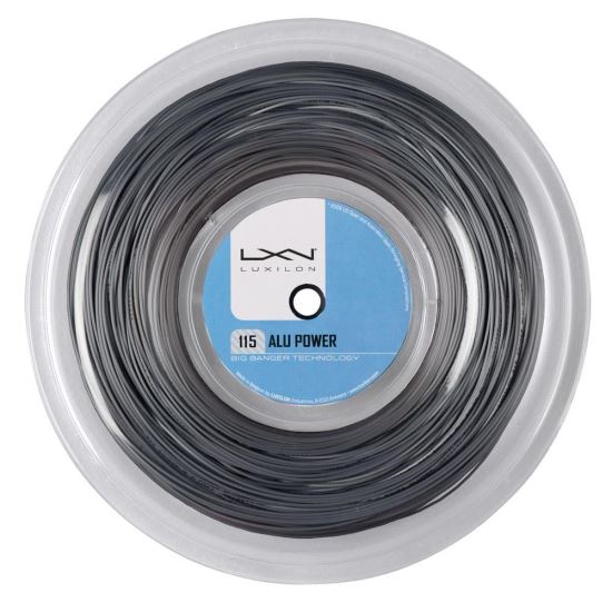 Rola racordaj tenis Luxilon Alu Power, 115, 200m, gri