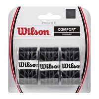Set overgrip Wilson Profile, negru, 3 bucati